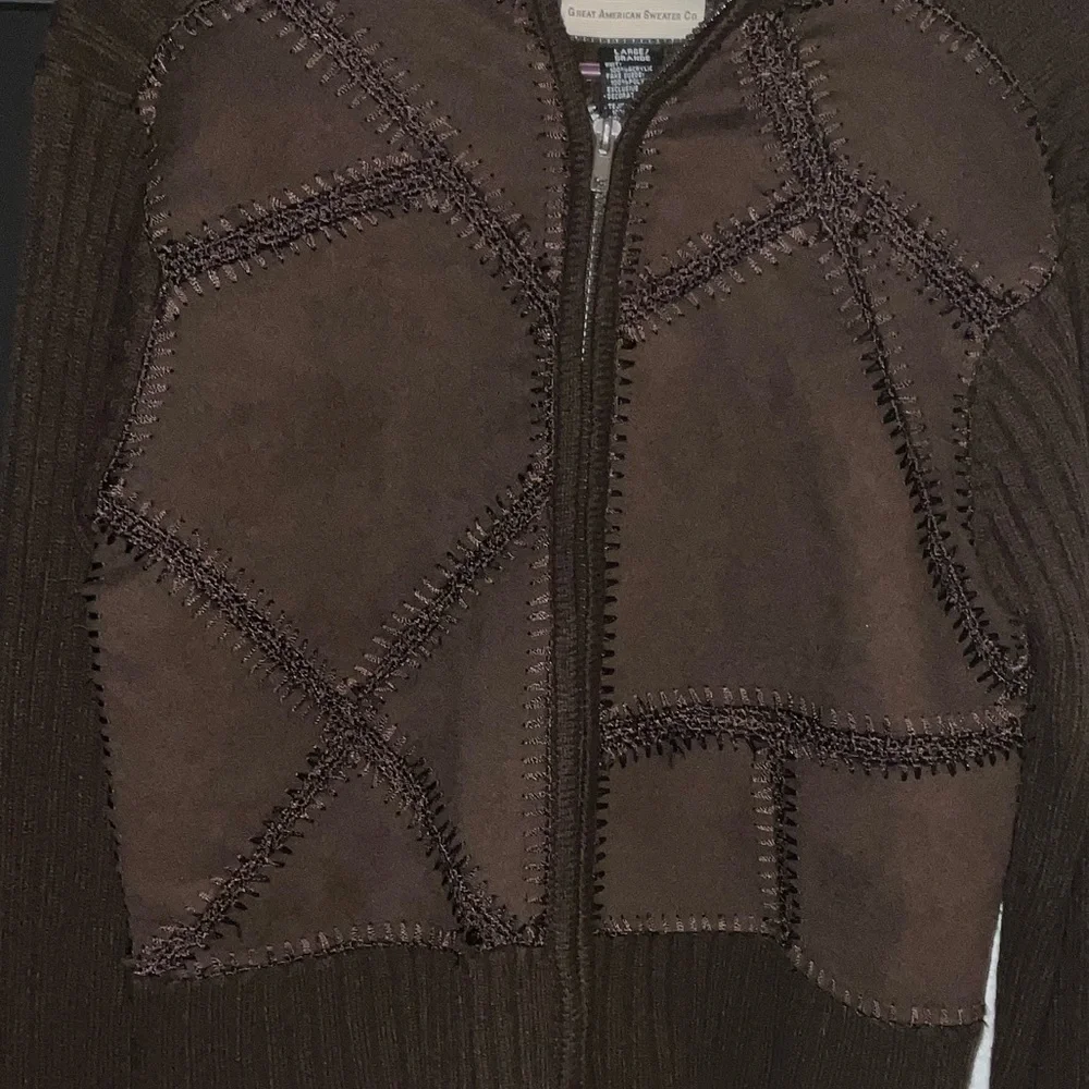 Great american sweater co stylish brown